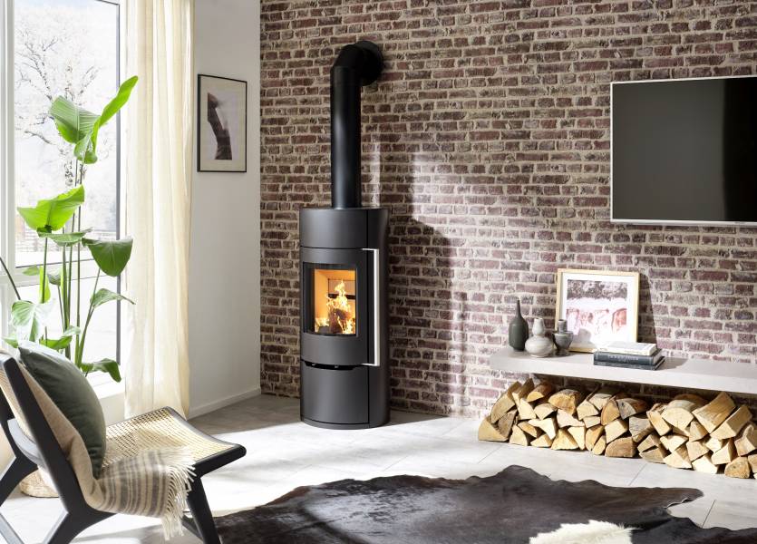 Kaminofen Bartz Pina mit Holzfachtüre (4,5 kW)