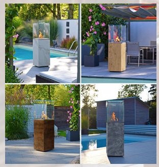 Gartenkamin Gaskamin outdoor neocube-o