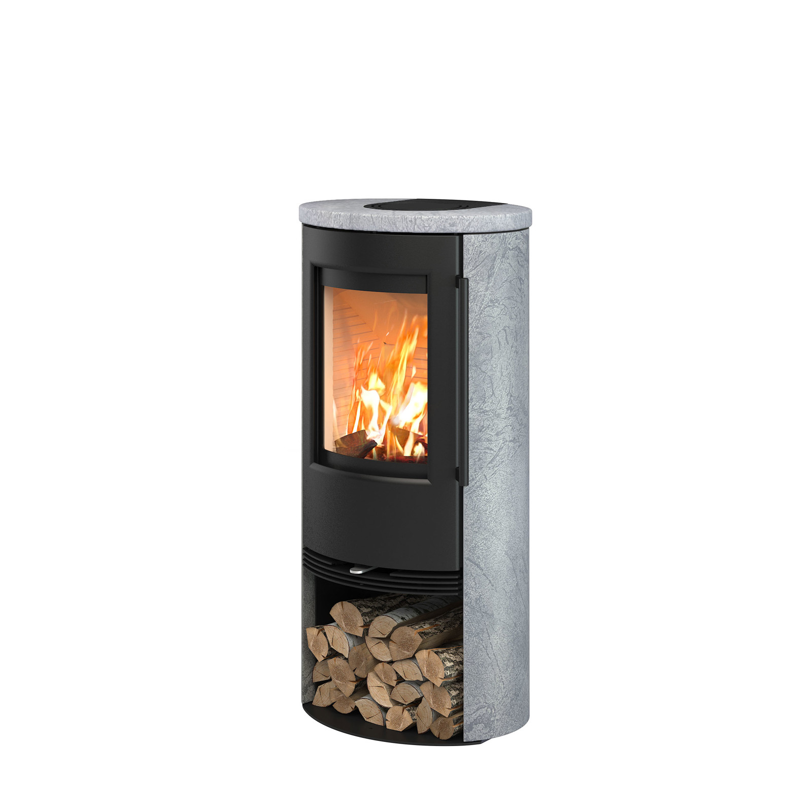 Kaminofen Termatech TT21 RS-CG Grey, TermaStone