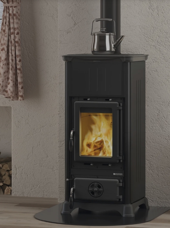 Kaminofen La Nordica Emiliana.165 Steel (6,5 kW)
