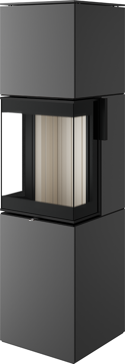Kaminofen Spartherm Trico S steel (6 kW)